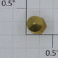Lionel 253-1 Standard Gauge Medium Brass Whistle with #4-36 Thread