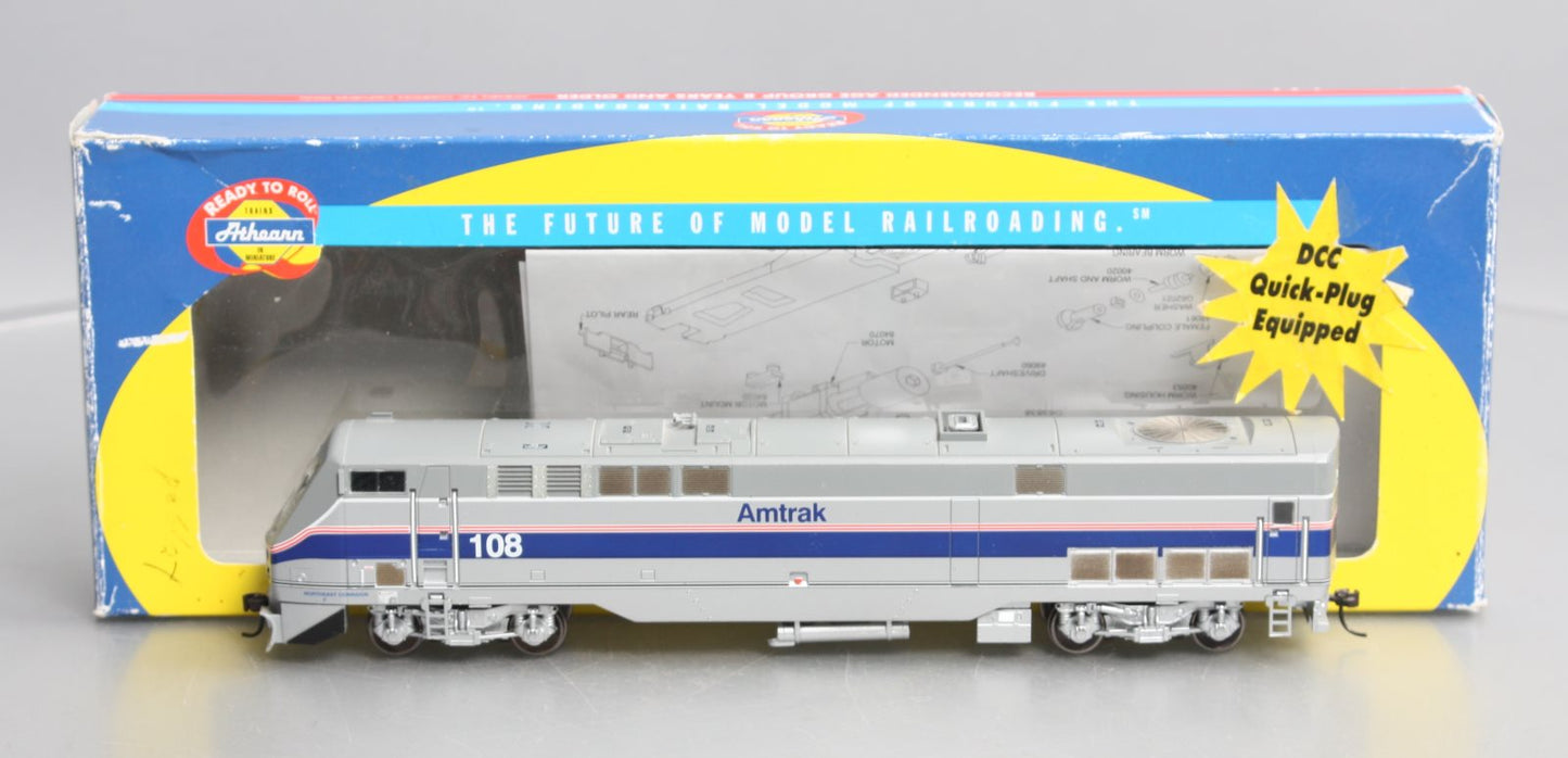 Athearn 91576 HO Amtrak P-42 Diesel Locomotive #108 LN/Box