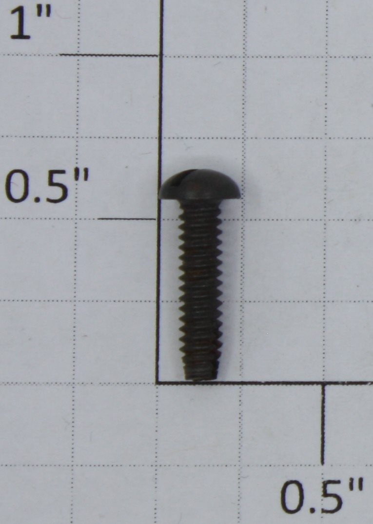 Lionel 128-76 #6-32x9/16" Black Slotted Round Head Self Tapping Screws