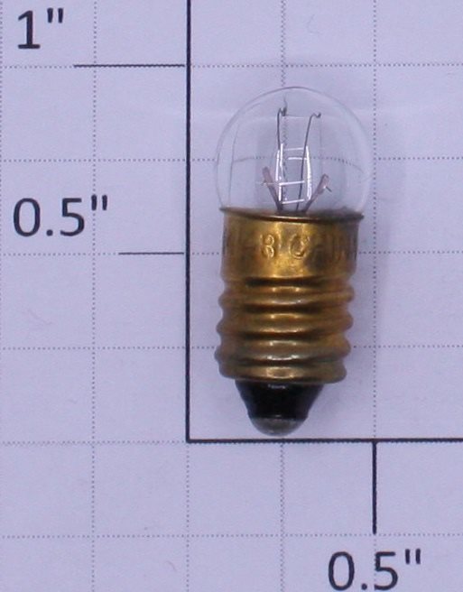 Lionel 1448 24 Volt Screw Base Clear Small Globe Light Bulbs