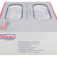 Williams 43011 C&O 60 Ft. Streamline Passenger 2-Pack