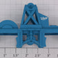 Lionel 18486-7 Blue Donald & Daisy Handcar Body