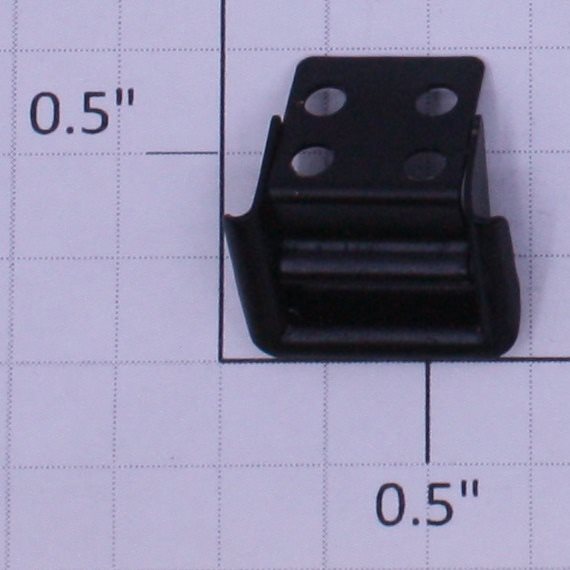 K-Line K4400-M005 Black Metal Passenger Car Step