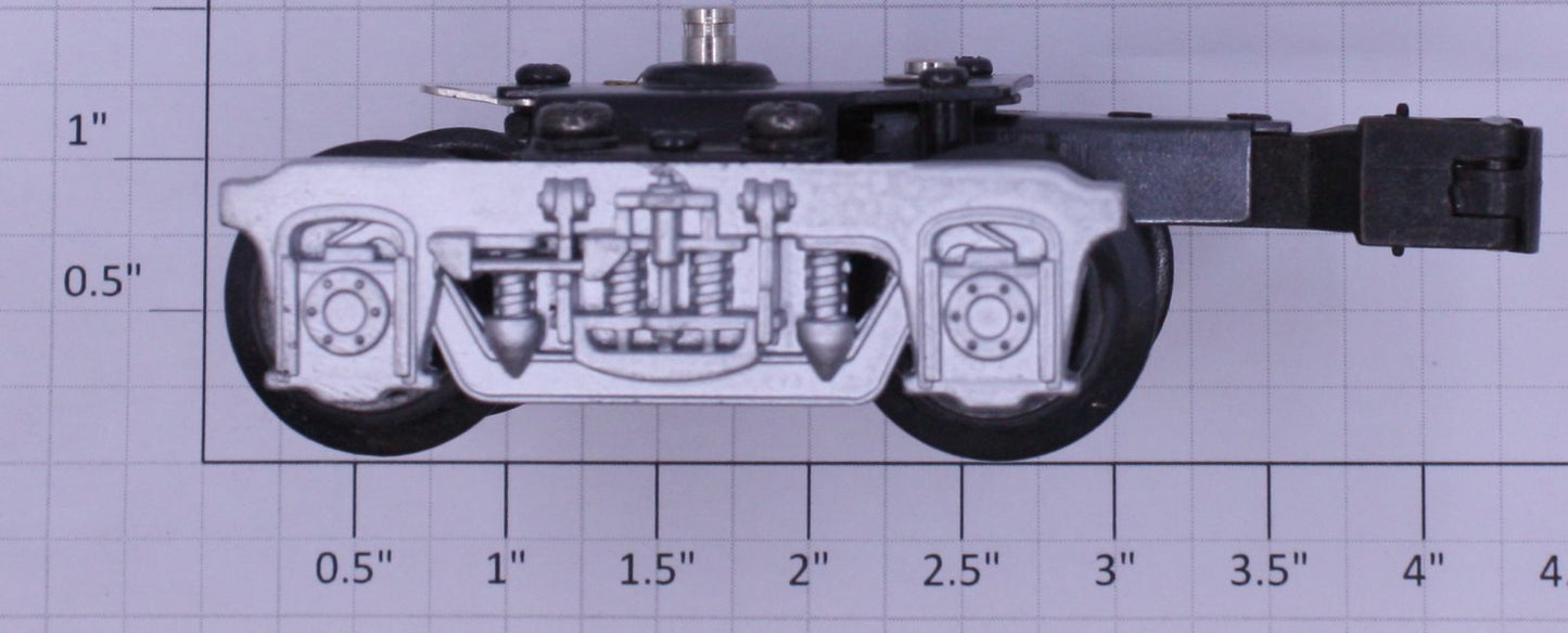K-Line K4500-E002 Die-Cast Operating Coupler Truck with Silver Sides