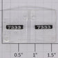 Lionel 18229-17 SD-40 #7333 Headlight Number Board and Lens Insert