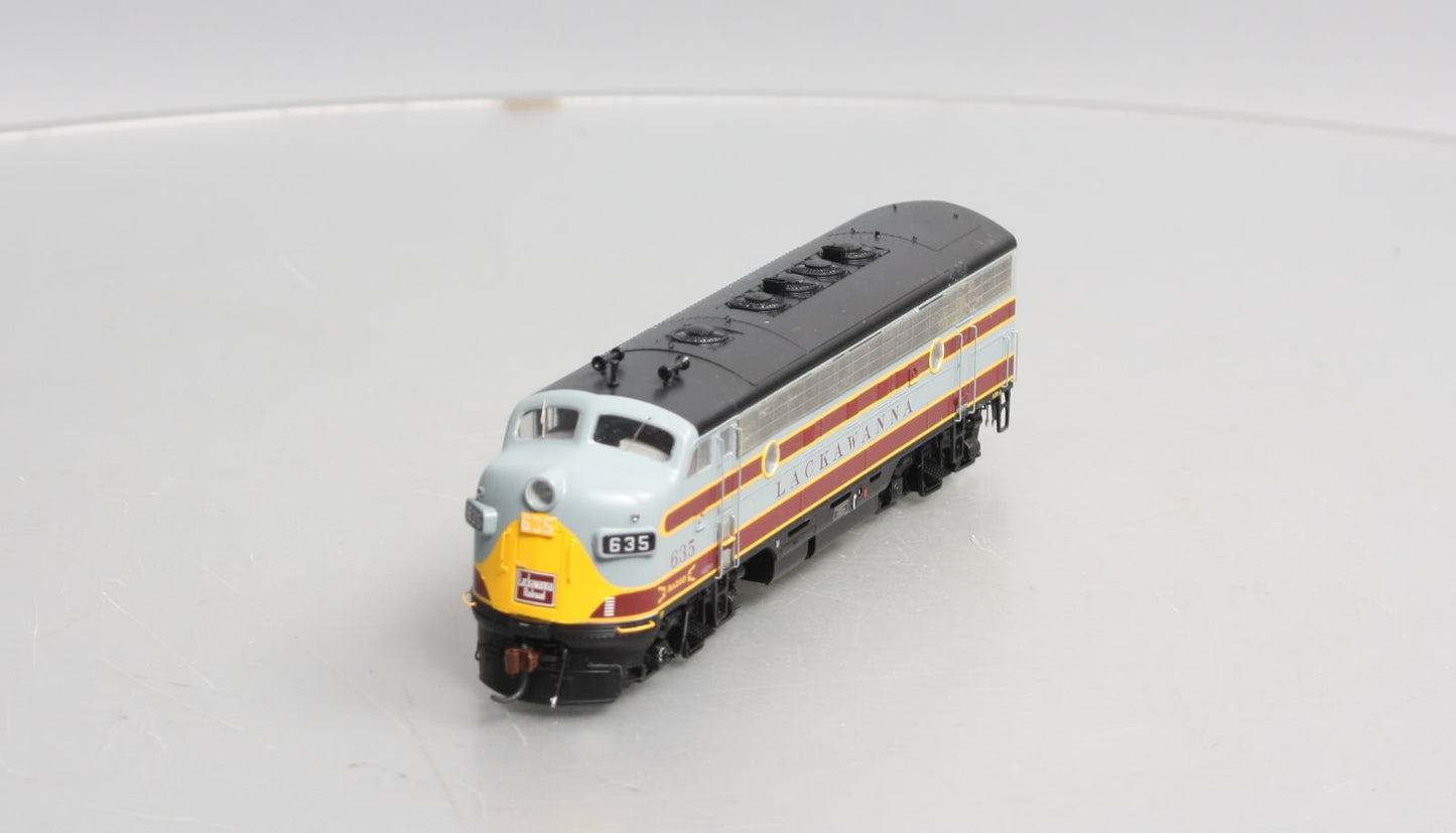 Athearn G22638 HO DL&W F7A Freight Diesel Locomotive w/DCC/SND #635A LN/Box
