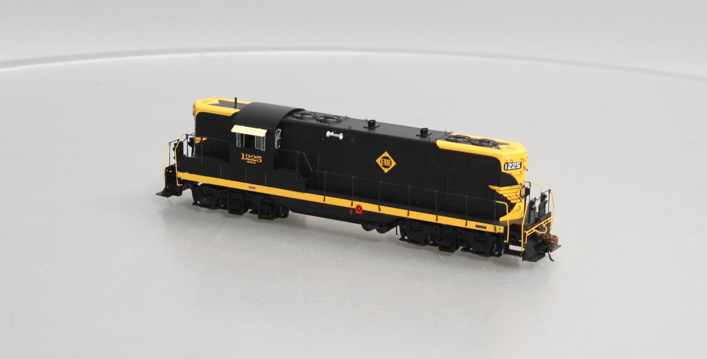 Athearn G62774 HO Erie GP7 Phase III Diesel Locomotive with DCC/Sound #1225