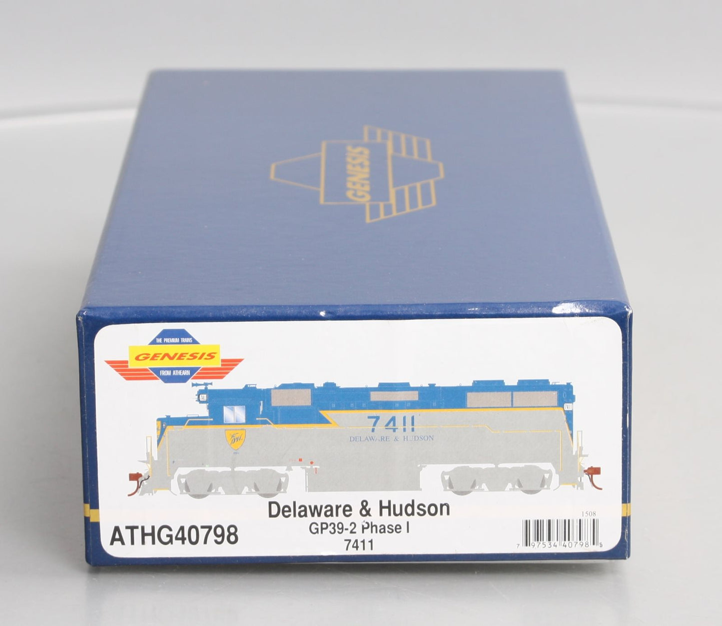 Athearn G40798 HO Delaware & Hudson GP39-2 Phase I Diesel Locomotive #7411