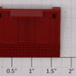 Lionel 19832-24 Red Ice Car Roof Hatch