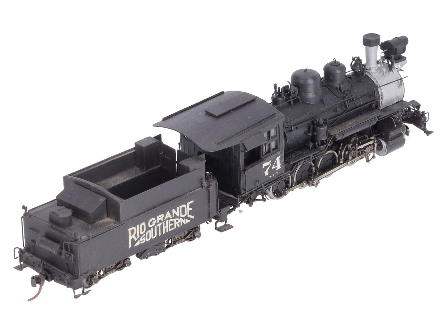 Overland 1711 Sn3 BRASS RGS #74 2-8-0 Class B-4F Steam Locomotive & Tender EX/Box