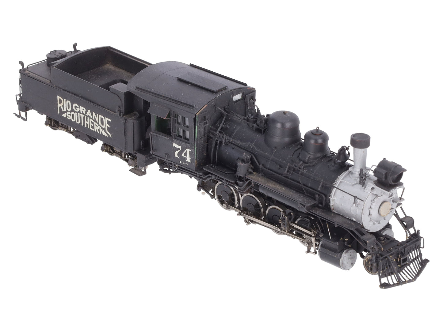 Overland 1711 Sn3 BRASS RGS #74 2-8-0 Class B-4F Steam Locomotive & Tender EX/Box
