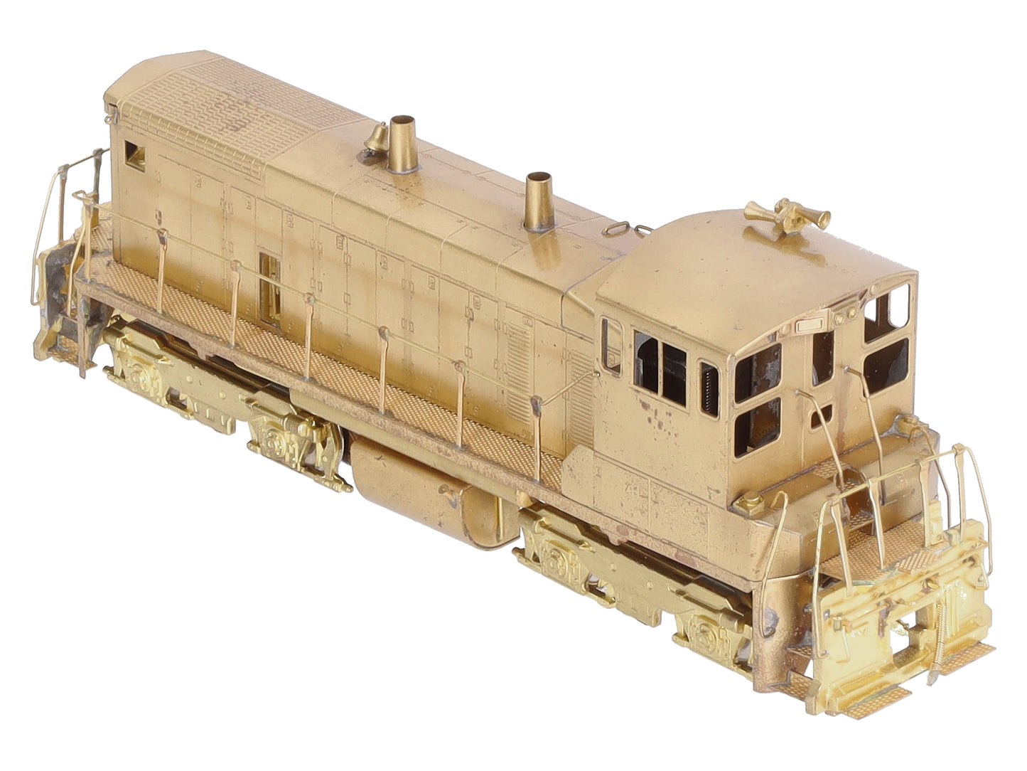 Alco Models D-151 HO BRASS EMD SW1500 Diesel Locomotive -Unpainted EX/Box