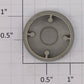 Lionel 16105-54 Silver Dome Cover
