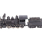 HO Brass C&S 2-8-0 Steam Locomotive & Tender Assembled Kit -Painted EX