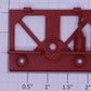 Lionel 17127-124 D&H 3-Bay Hopper Rear Truck Bracket