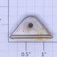 Lionel 418-46 Coupler Pocket with Minor Rust