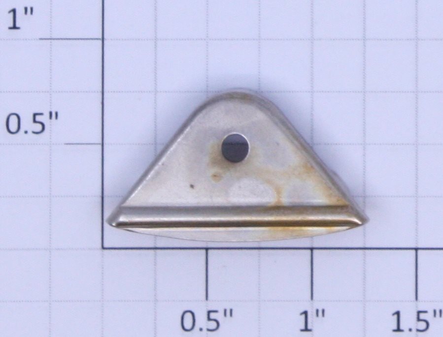 Lionel 418-46 Coupler Pocket with Minor Rust