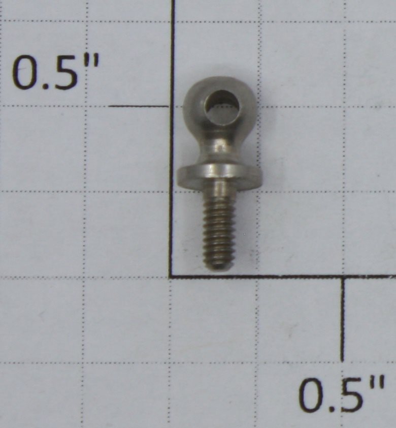 Lionel 400E-107 Nickel Turned Threaded Boiler Handrail Stanchion