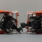 Lionel 6-21866 O Gauge Santa Fe Husky Stack Cars w/Containers #254221/#254222 NIB