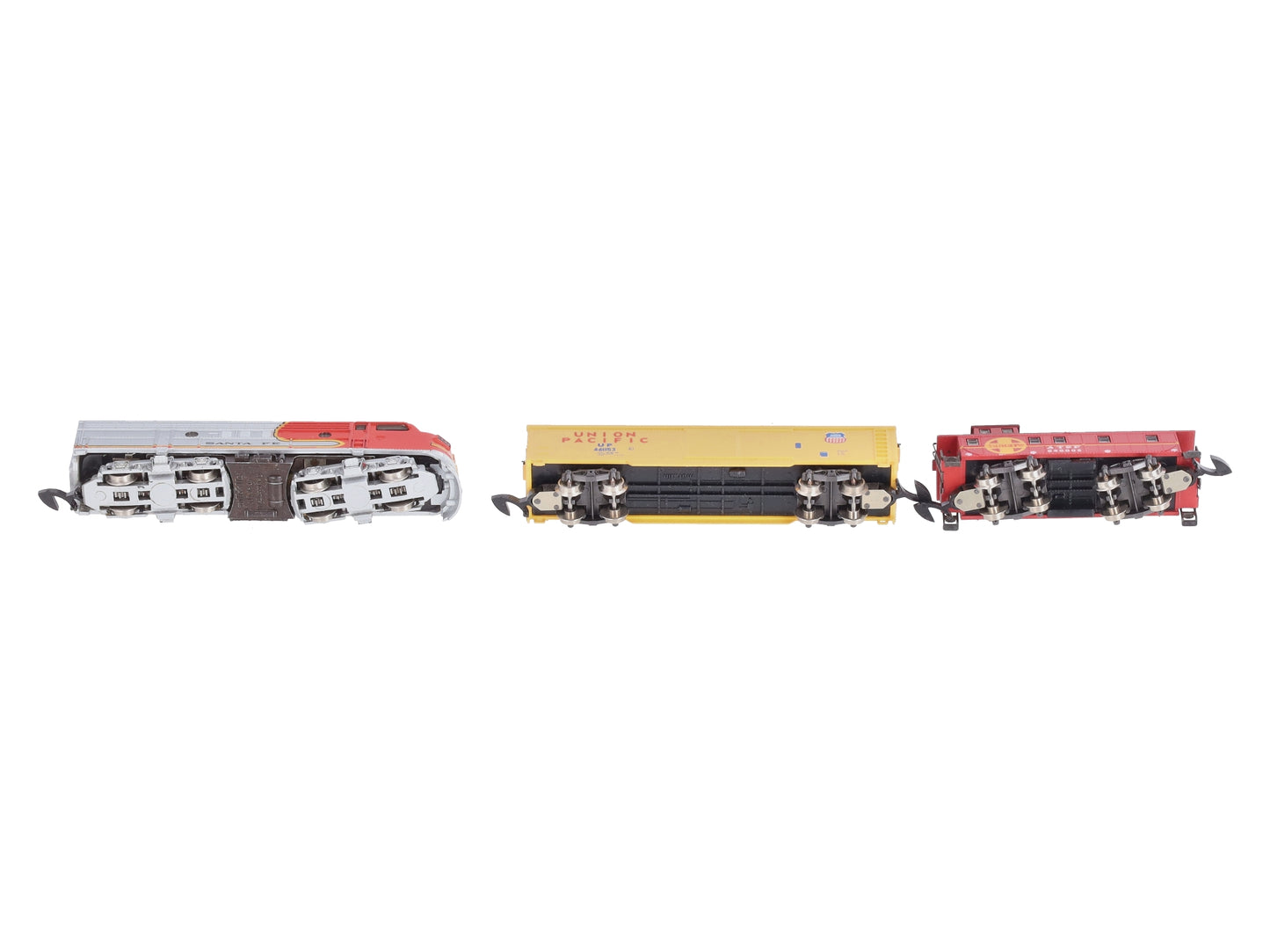 Marklin 8168 Santa Fe Z Gauge Diesel Freight Train Set EX/Box