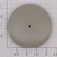 Lionel 17904-25 Uni-Body Tank Car Plain Gray End Cap