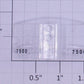 Lionel 18214-67 #7500 CSX Dash-8 Headlight Number Board and Lens Insert