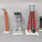 Lionel O Gauge Assorted Towers & RR Signals [5] VG