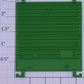 Lionel 19271-14 Green Hi-Cube Boxcar Door with Guides