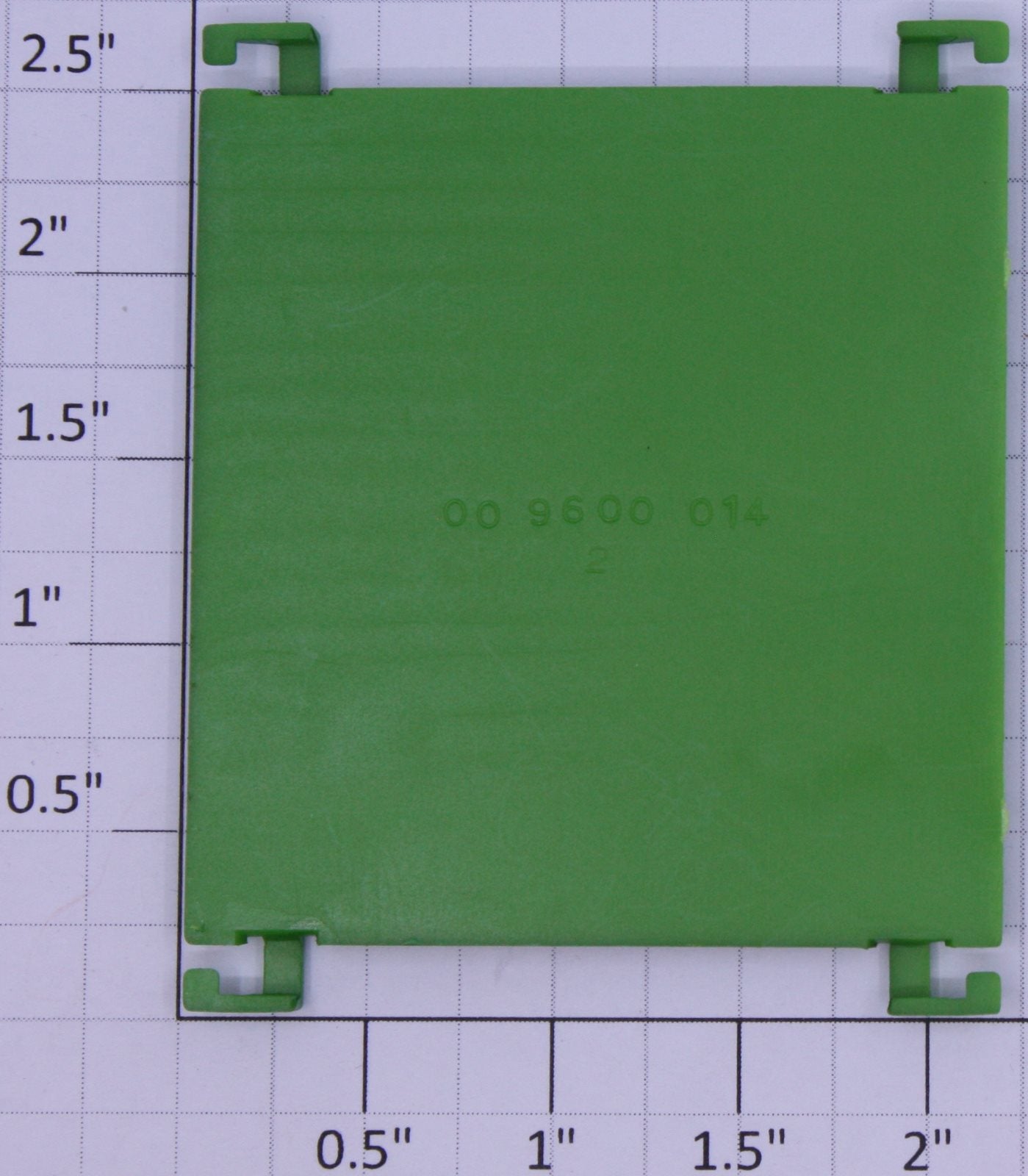 Lionel 19271-14 Green Hi-Cube Boxcar Door with Guides