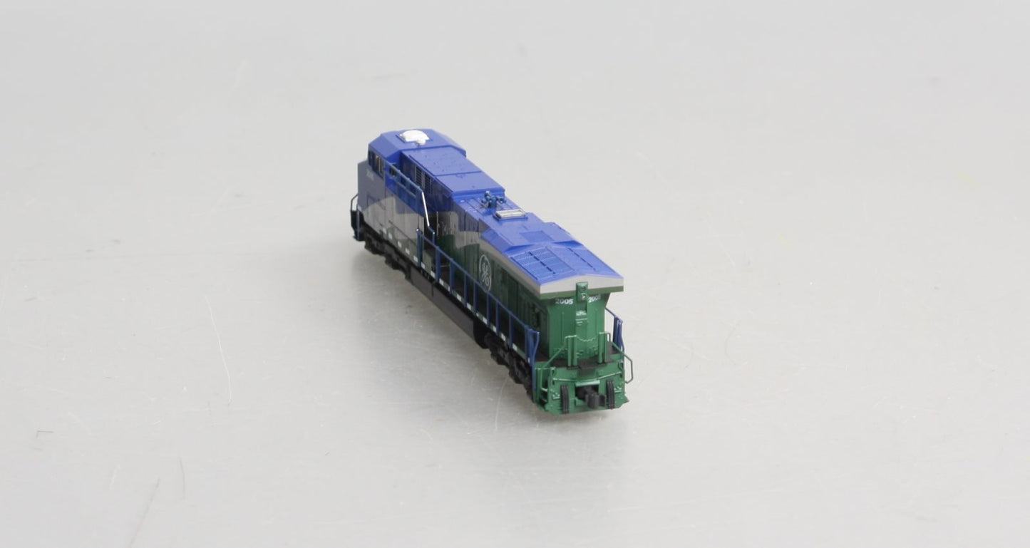 Kato 176-8911 N GE Demonstrator GS ES44AC 'GEVO' Diesel Locomotive #2005