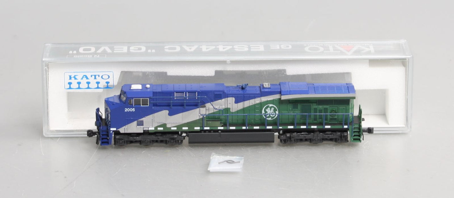Kato 176-8911 N GE Demonstrator GS ES44AC 'GEVO' Diesel Locomotive #2005