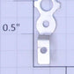 Lionel 263E-9 O Gauge Lower Eccentric Rod "S" Shape Support Link