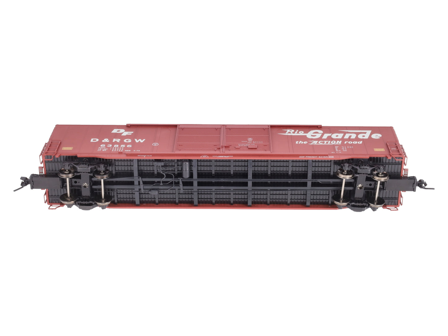 Atlas 7552-2 O Scale Rio Grande Auto Parts Boxcar (2-Rail) EX/Box