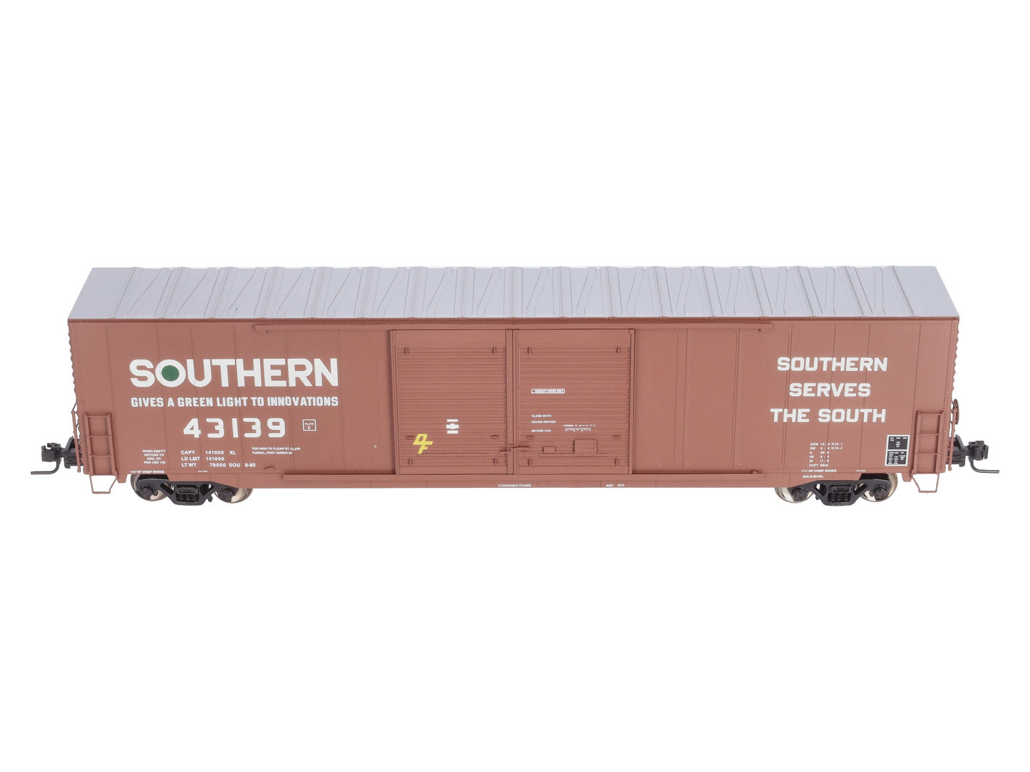 Atlas 7553-1 O Scale Southern Double Door Auto Parts Boxcar #43139 (2-Rail) LN/Box