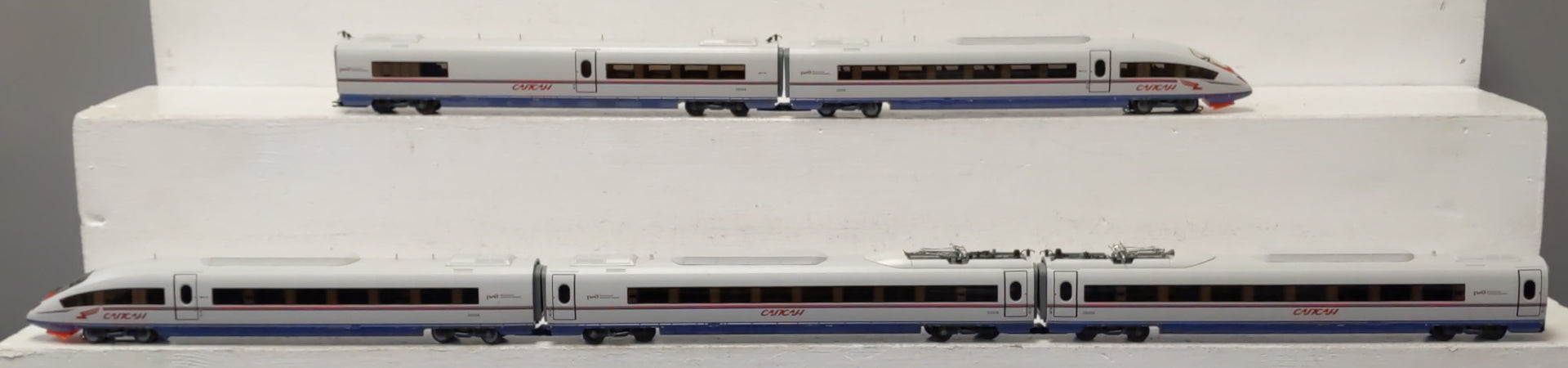 Marklin 37787 HO Gauge RZD Velaro Sapsan Rail Car Electric Train Set