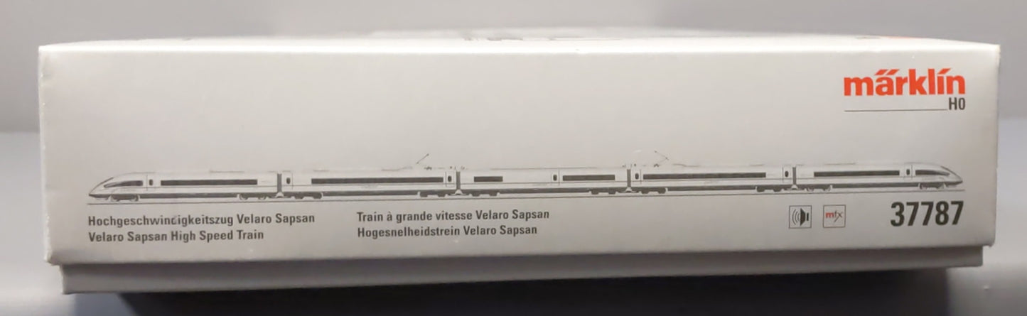 Marklin 37787 HO Gauge RZD Velaro Sapsan Rail Car Electric Train Set