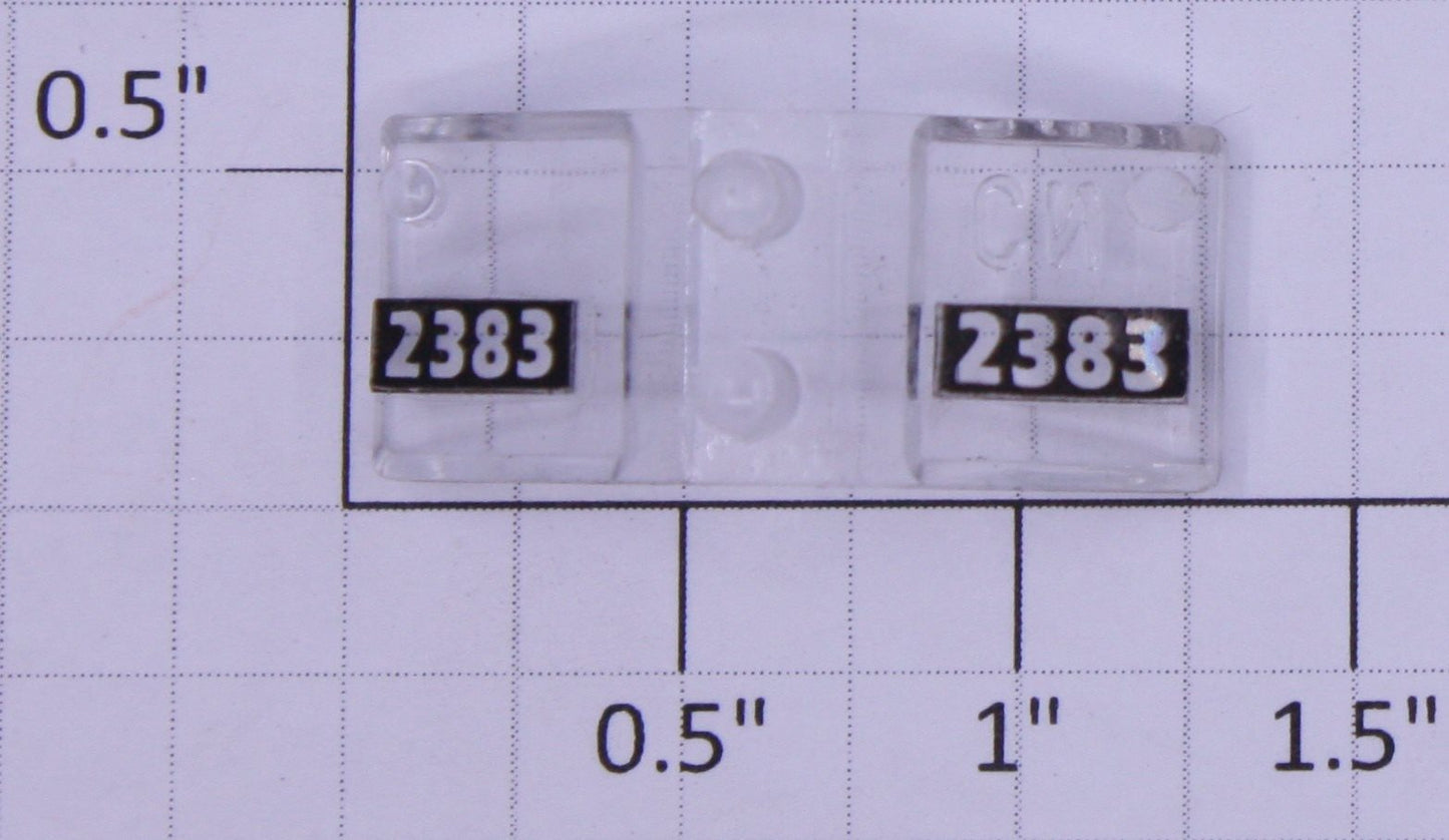Lionel 11864-17 GP-9 #2383 Front Number Board and Headlight Insert