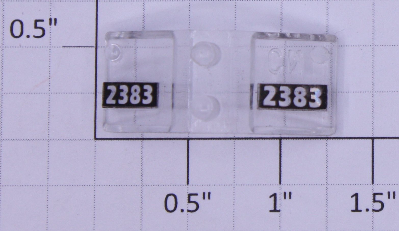 Lionel 11864-17 GP-9 #2383 Front Number Board and Headlight Insert