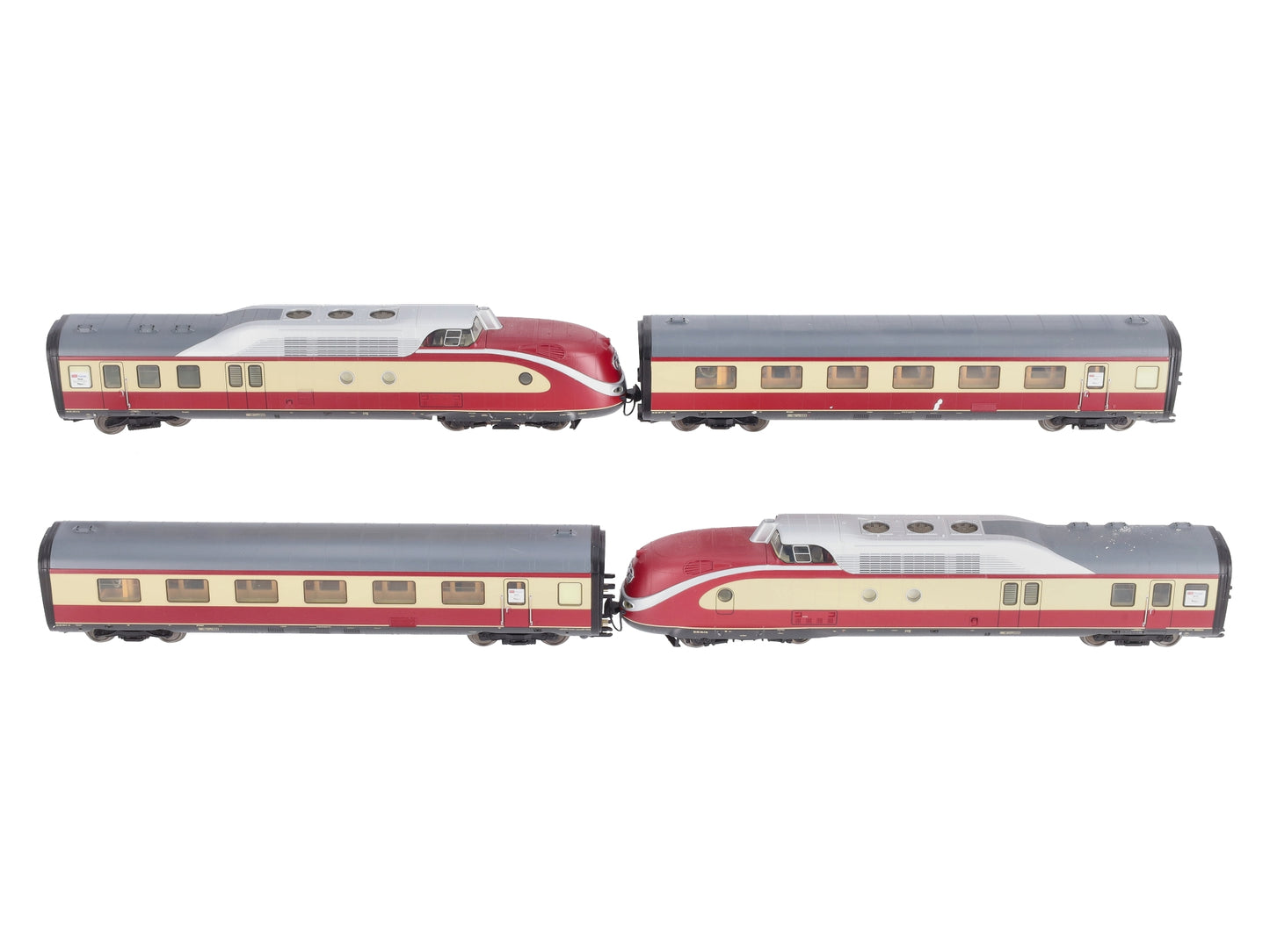 Marklin 37607 HO German Federal Railroad TEE Rail Car Diesel Train Set