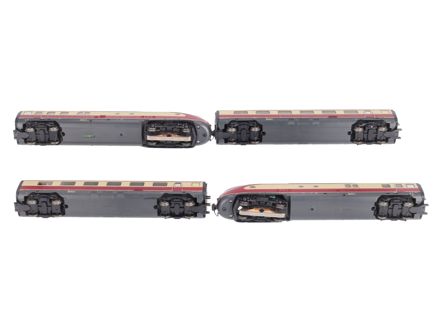 Marklin 37607 HO German Federal Railroad TEE Rail Car Diesel Train Set