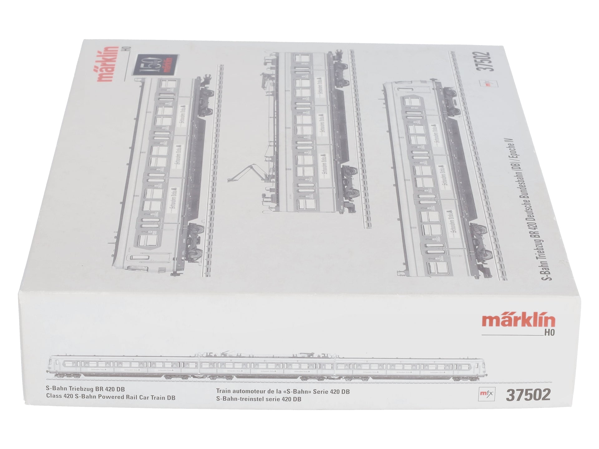 Marklin 37502 HO S-Bahn Rail Car BR 420Schwabenbrau Electric Train Set