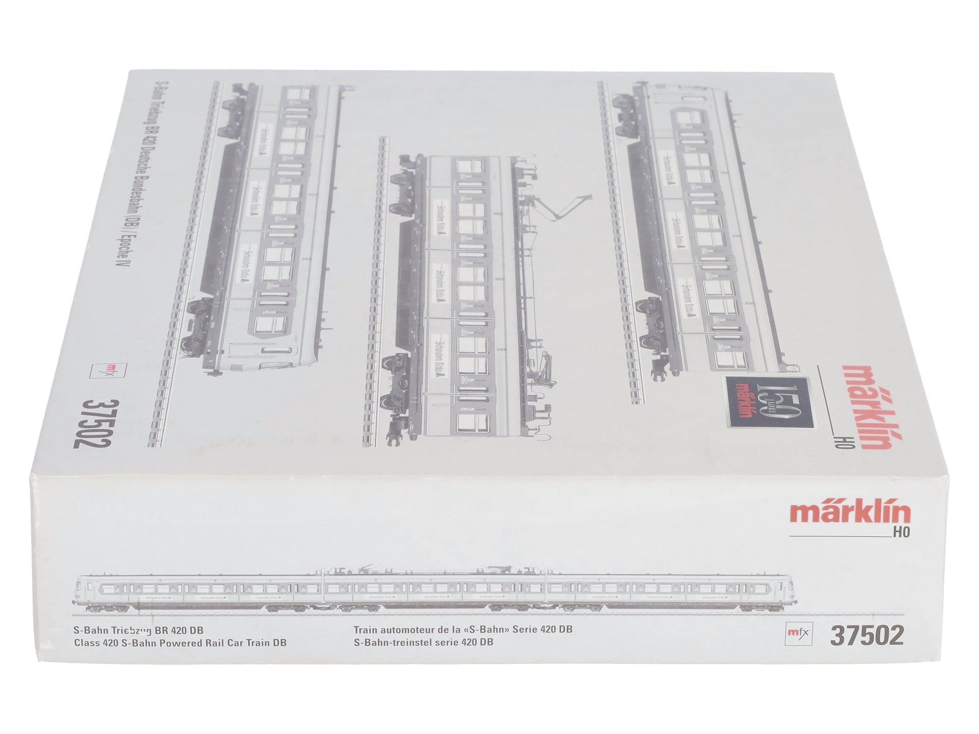 Marklin 37502 HO S-Bahn Rail Car BR 420Schwabenbrau Electric Train Set