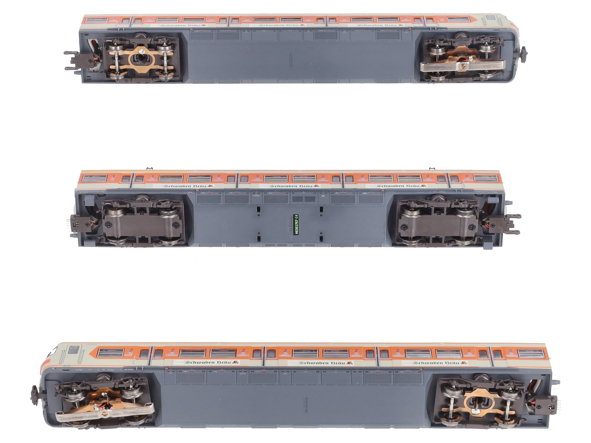 Marklin 37502 HO S-Bahn Rail Car BR 420Schwabenbrau Electric Train Set ...