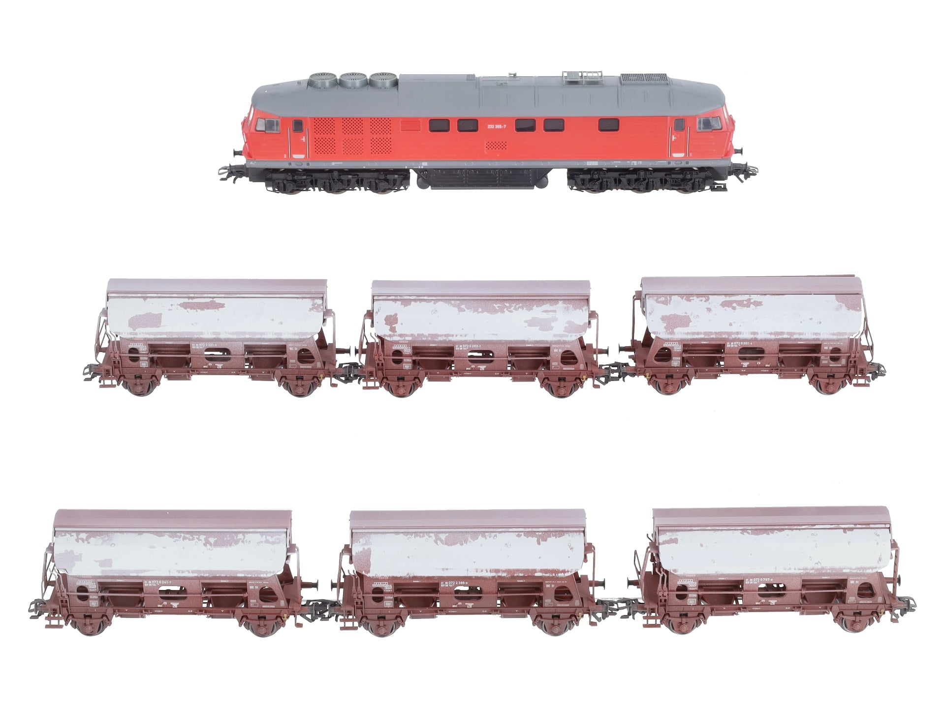 Marklin 26551 Lime Transport HO Gauge Diesel Freight Train Set