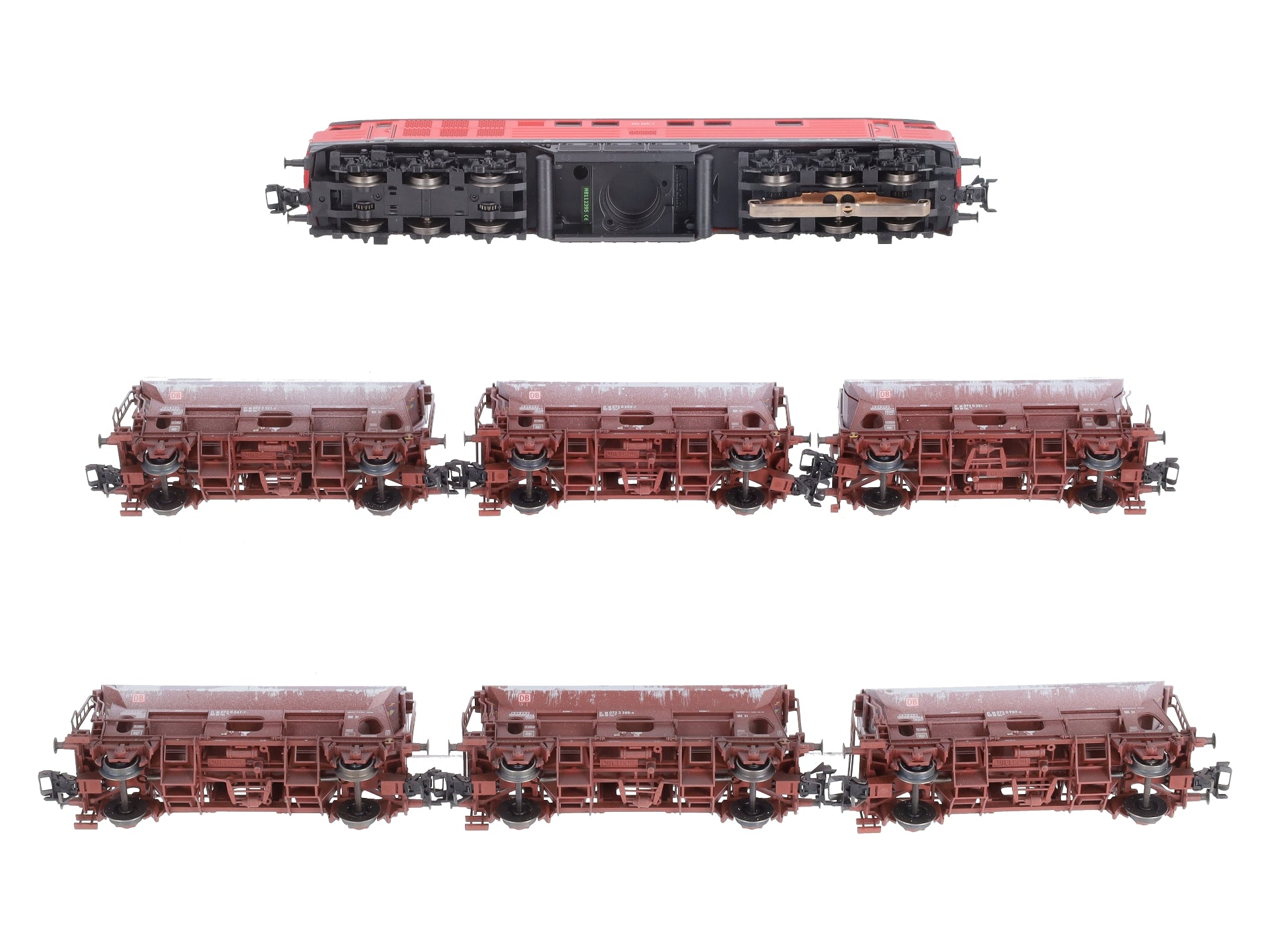 Marklin 26551 Lime Transport HO Gauge Diesel Freight Train Set
