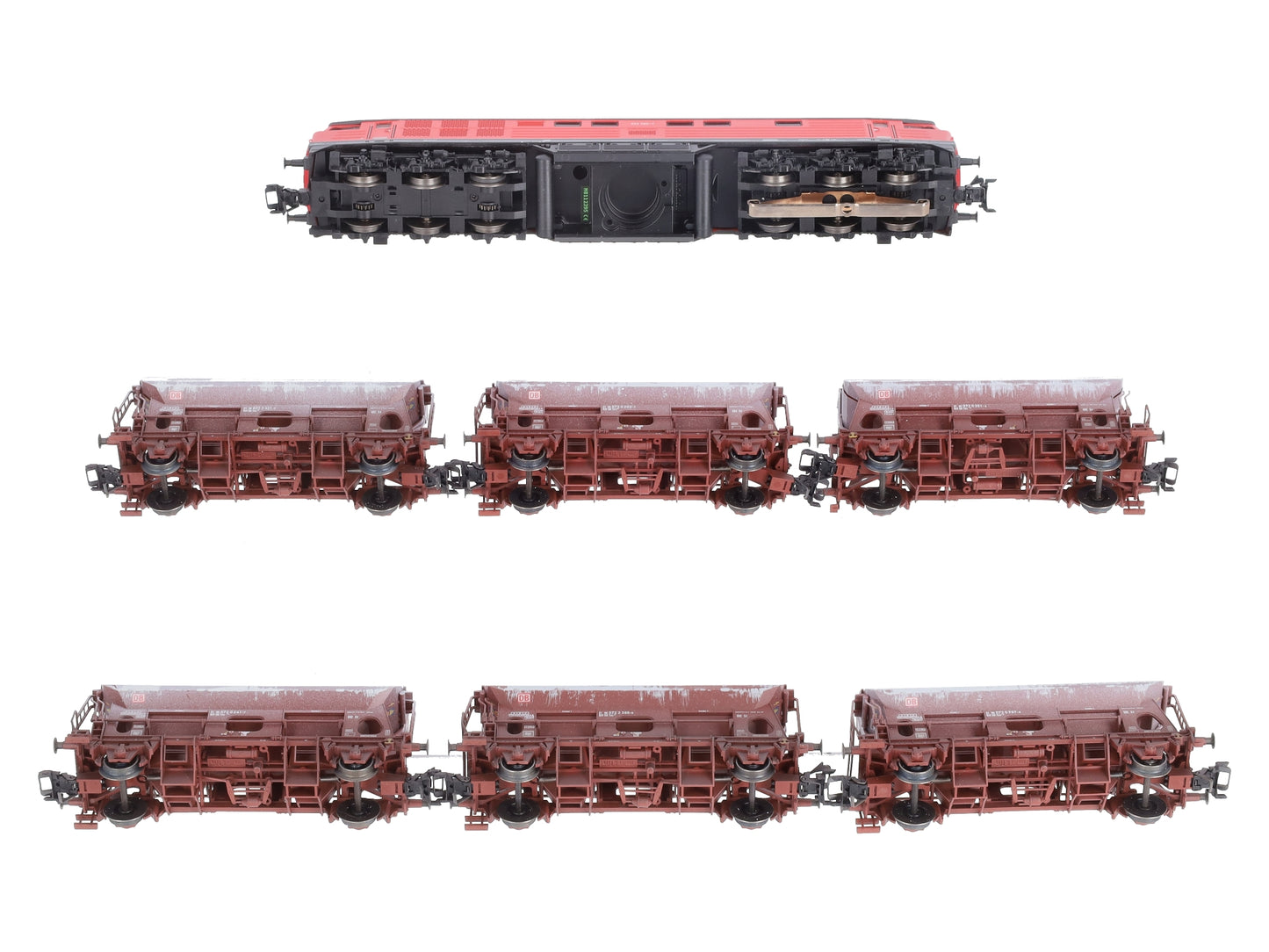 Marklin 26551 Lime Transport HO Gauge Diesel Freight Train Set EX/Box