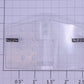 Lionel 18228-47 #8228 Southern Pacific Dash-9 Number Board and Lens Insert