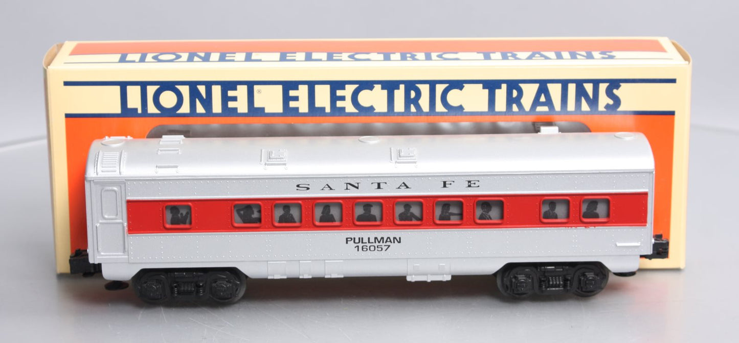 Lionel 6-16057 O Gauge Santa Fe Illuminated Passenger Car EX/Box