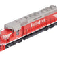 Athearn 98805 HO Chicago Burlington & Quincy/Colorado & Southern SD40 w/DCC #881