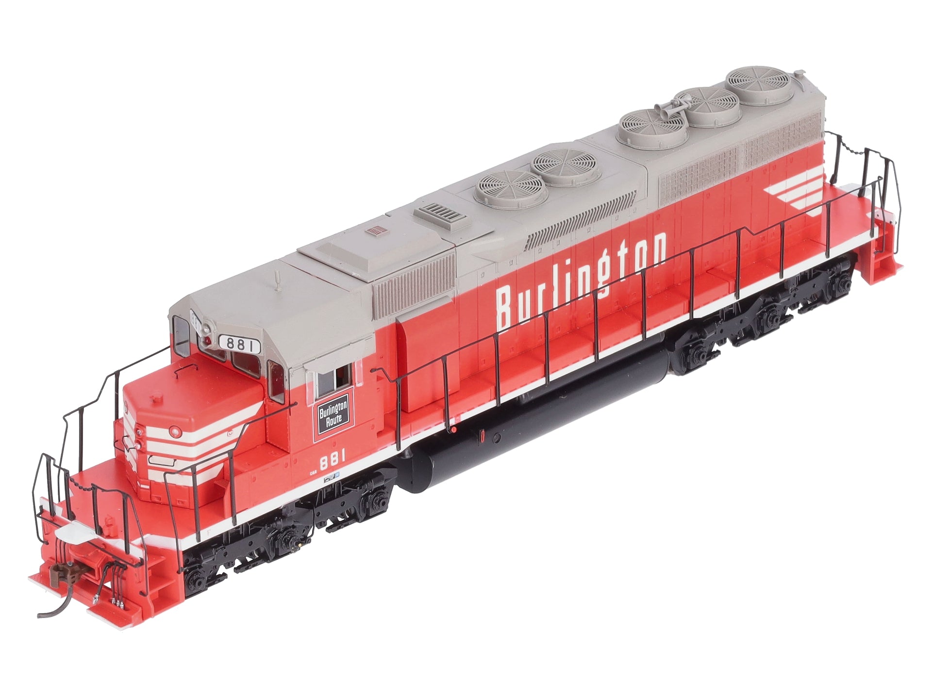 Athearn 98805 HO Chicago Burlington & Quincy/Colorado & Southern SD40 w/DCC #881